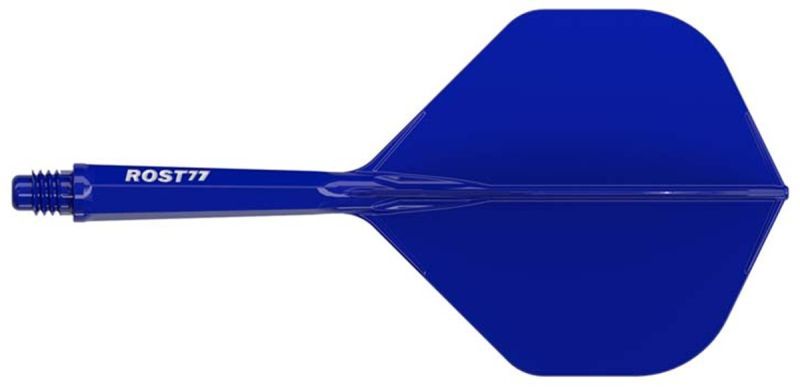 Cuesoul Dart Flight/Shaft ROST 77 Blau Big Standard Flights