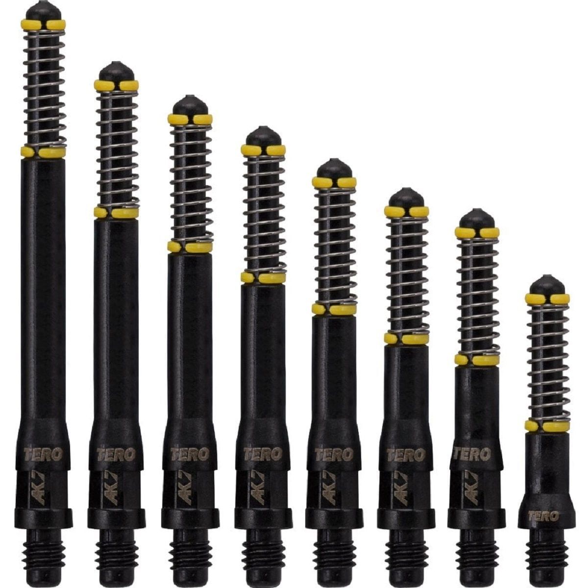 Cuesoul AK7 Tero Dart Shaft Black Shafts