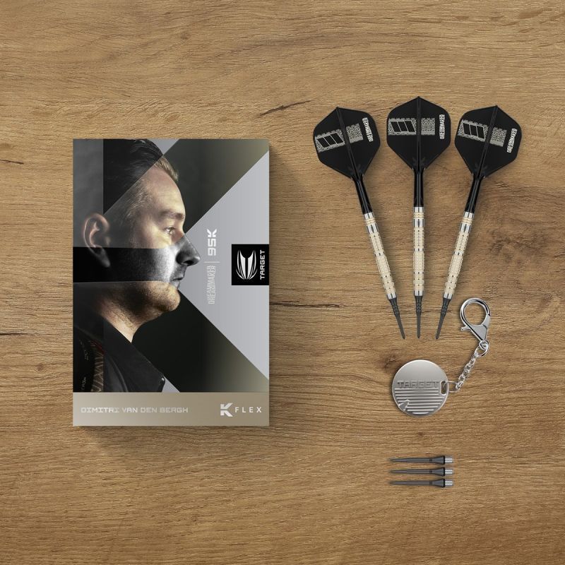 Target Dimitri van den Bergh 95K 95% Softdarts 19 Gram Softdarts