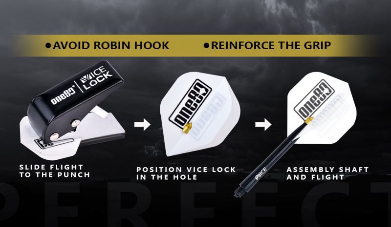 one80 Vice Lock Flight Punch Flights Zubehör