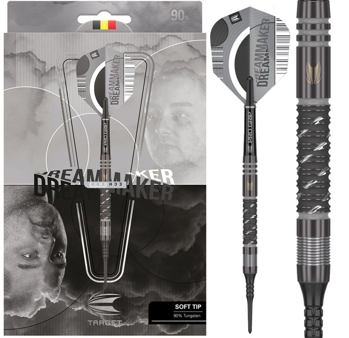 Target Dimitri van den Bergh Echo 90% Softdarts 20 Gramm Softdarts