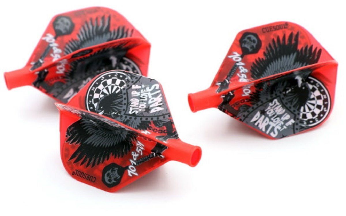 Cuesoul TERO AK4 Dart Flight Eagle Red Standard Flights