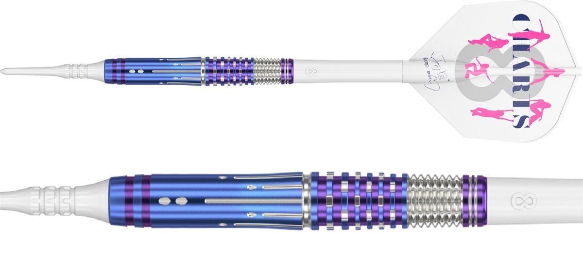 Target Cathy Leung Charis G3 90% 2BA Fléchettes à pointe souple 18,5 Grammes Softdarts