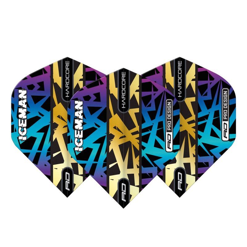 Reddragon Dartflight Gerwyn Price Premium Rainbow Standard Flights