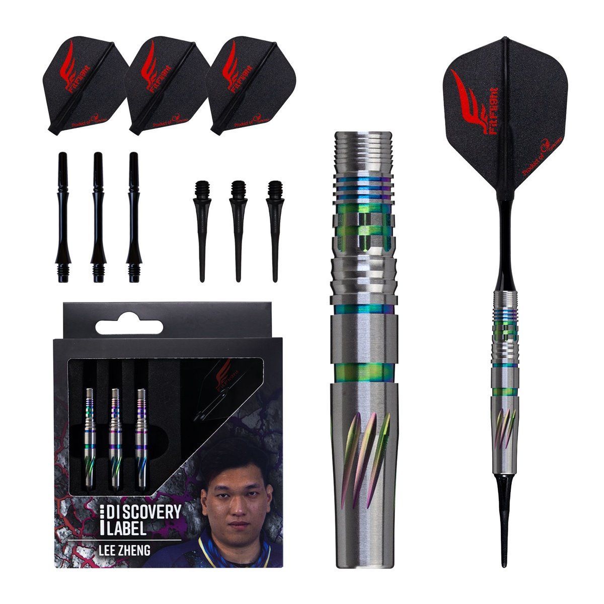 Cosmo Darts Discovery Label Lee Zheng Softdarts 18 Gramm Softdarts