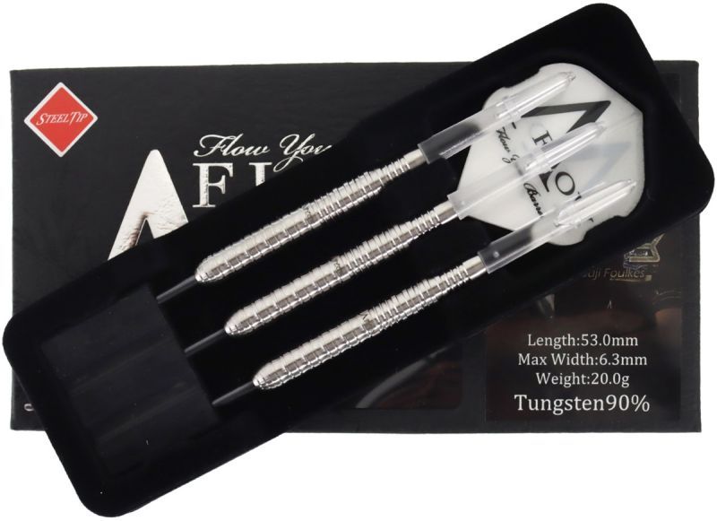 Dynasty Black Line "Eddie 3" Edward Shouji Foulkes 90% Freccette Steel Tip 20 Grammi Steeldarts