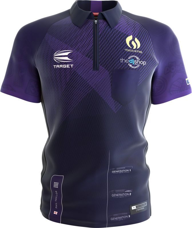 Target Coolplay Collarless Phil Taylor 2024 Dartshirt