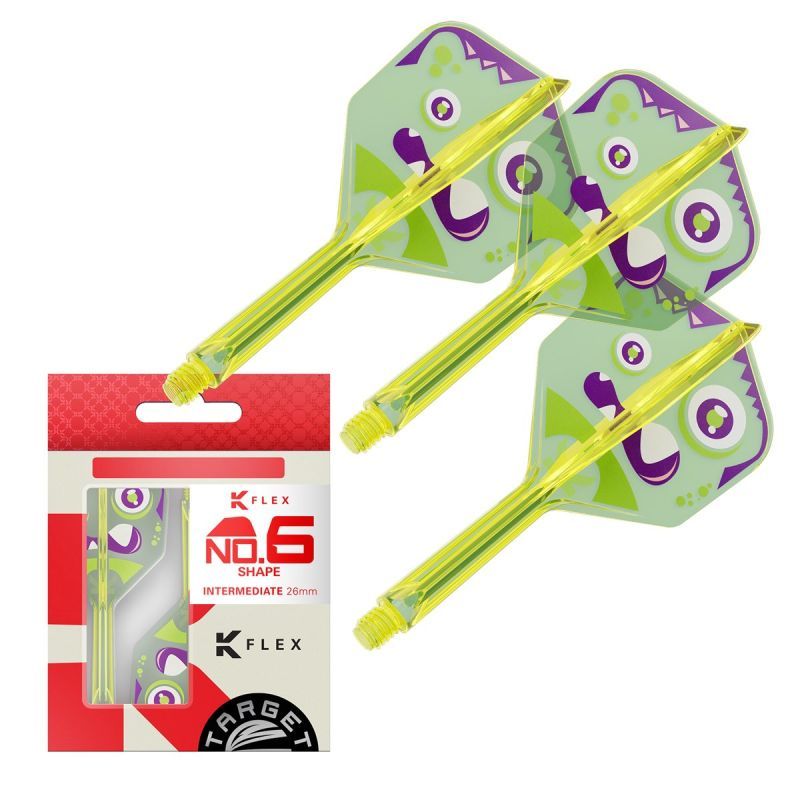 Target Japan Xeno K-Flex Shaft/Flight System Shape No6 Shafts
