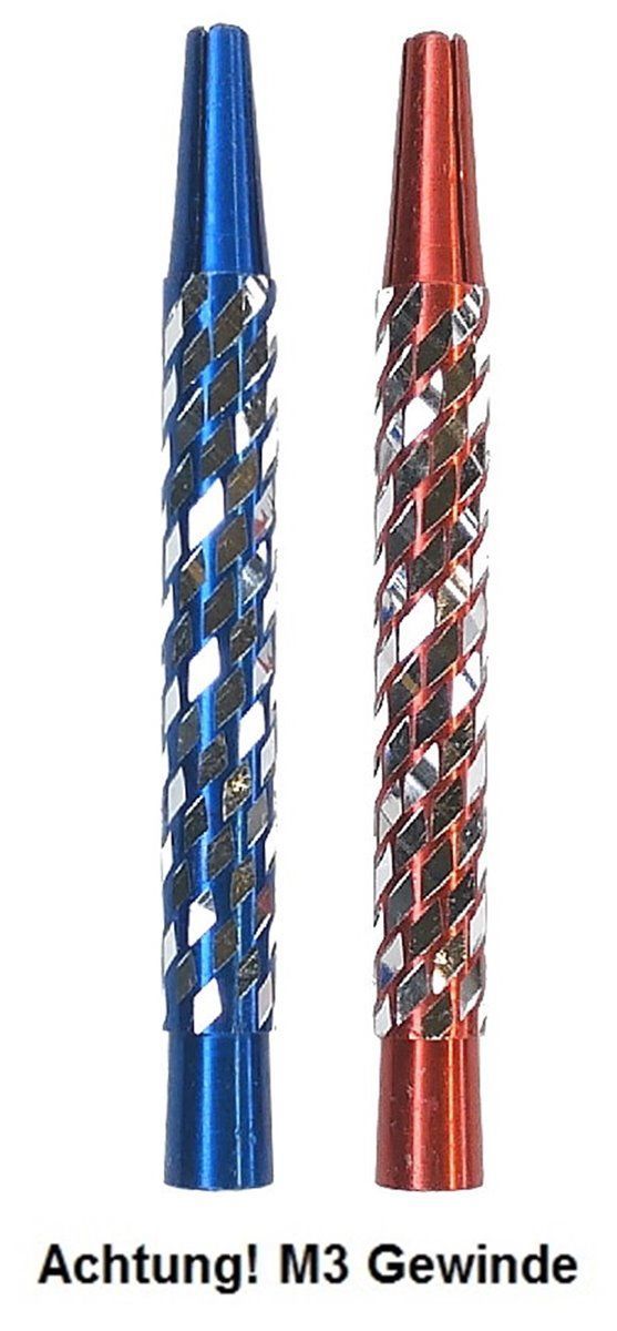 M3 Dart Shaft Set Alu Diamond Cut Shafts
