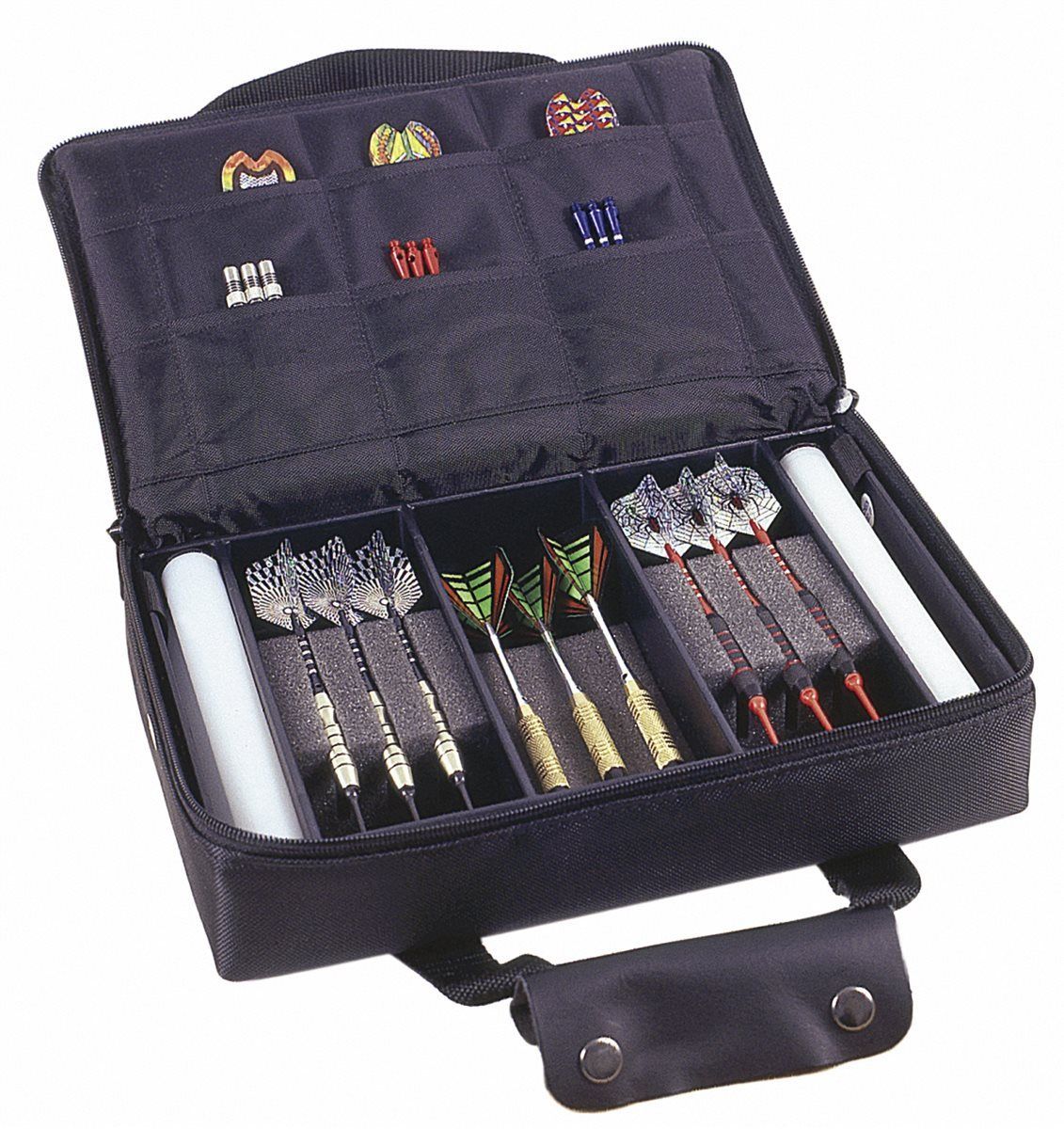 Große Darttasche schwarz Dart Tasche