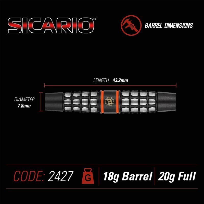 Winmau Sicario Softdarts 20 Gramm Softdarts