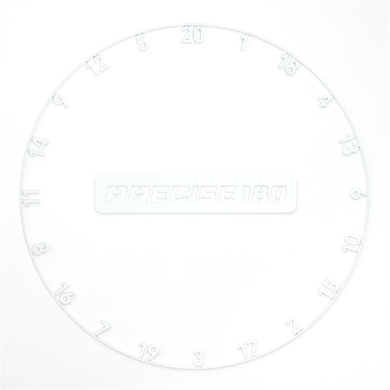 Precise180 Endorphine Dartboard inkl. Zahlenring Bristle Board