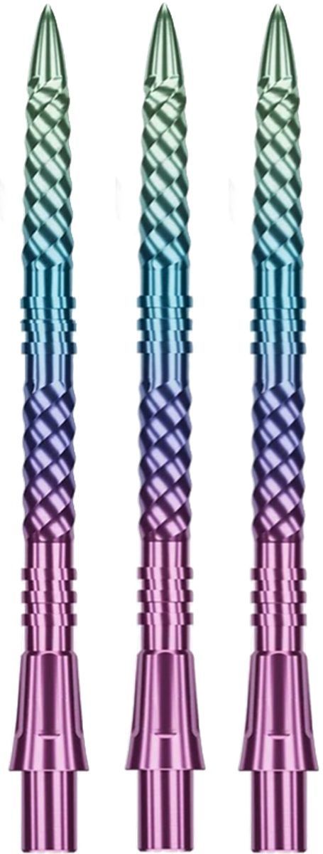Caliburn EVO Points Helix Groove Rainbow 28/32/36/40/45/50 mm Wechselspitzen