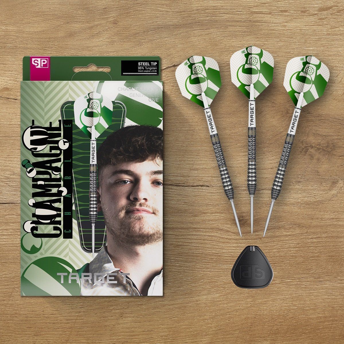 Target Charlie Manby SP 95% Steeldarts 22/23/25 Gram Steeldarts