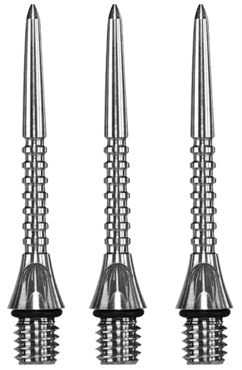 Target Titanium CONVERSION POINTS 26 und 30MM GROOVED Schraubspitzen 2BA Gewinde Schraubspitzen Tips