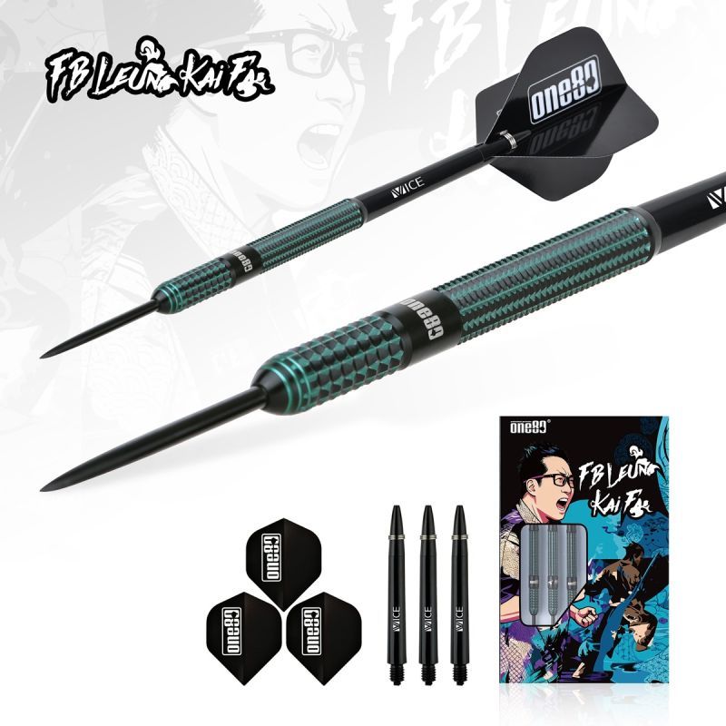 One80 FB Leung V3 Signature Dart 90% Steeldarts 24 Gramm Steeldarts