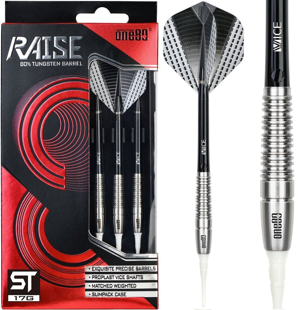 ONE80 Raise ST Softdart 17g Softdarts