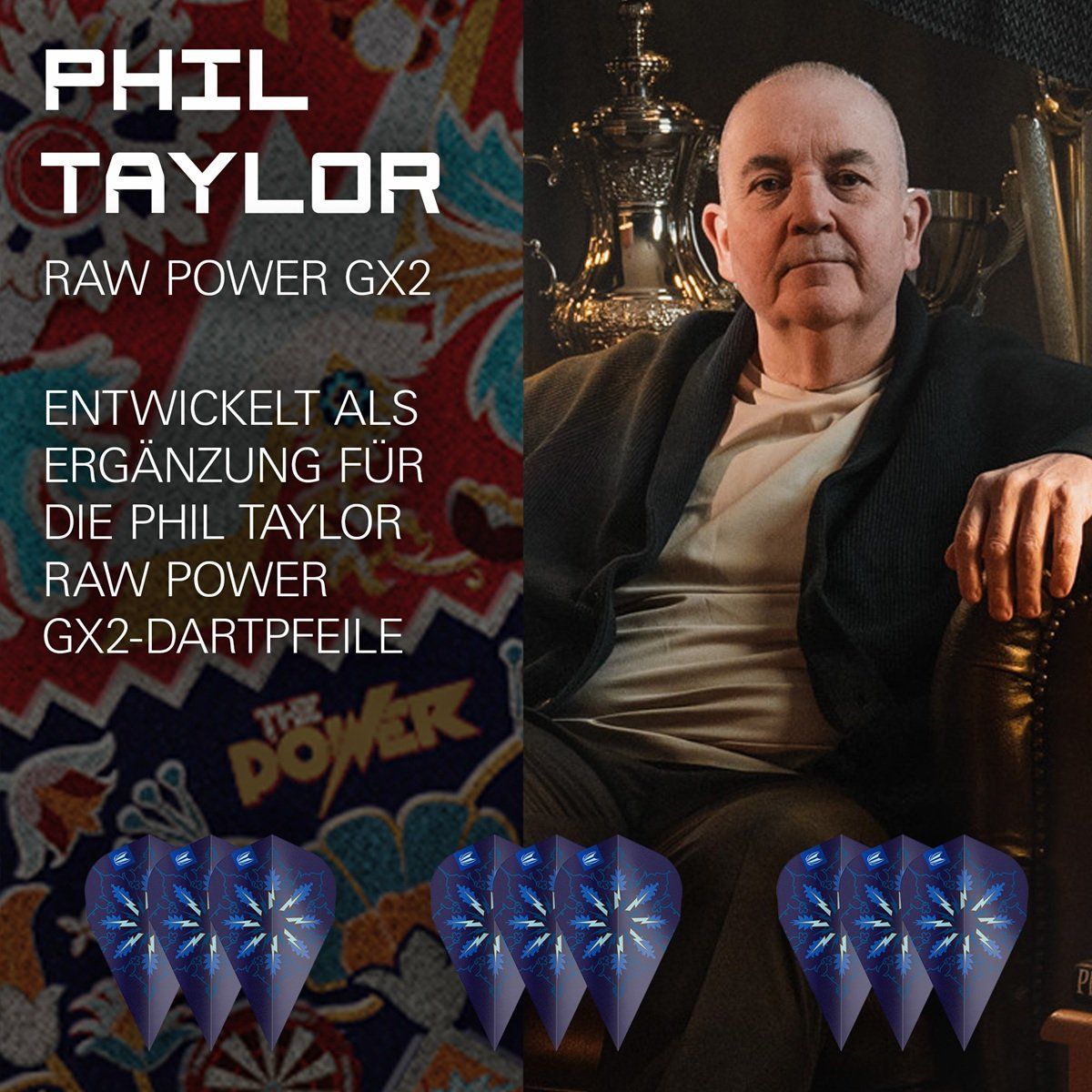 Target Pro Ultra Phil Taylor Power Gx2 Vapor Flights