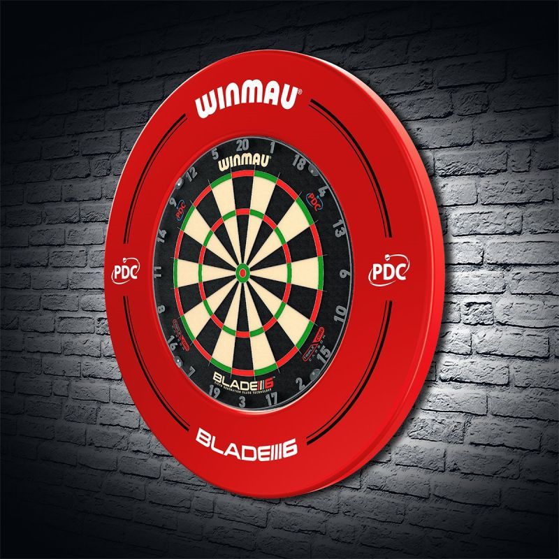 Winmau PDC Rouge Surround pour cible / Anneau de protection Auffangring