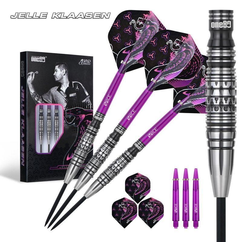 ONE80 Jelle Klaasen V3 90% Steeldarts 23 Gram Steeldarts