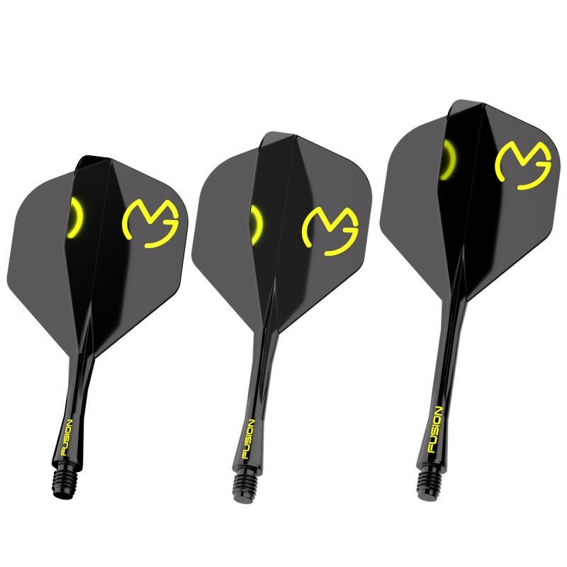 Winmau Fusion Integrated Flight & Shaft System MvG Pac Man Standard Shafts