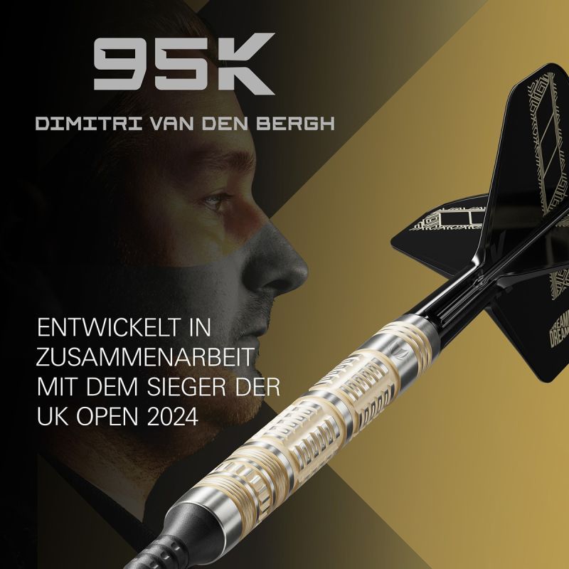 Target Dimitri van den Bergh 95K 95% Softdarts 19 Gram Softdarts