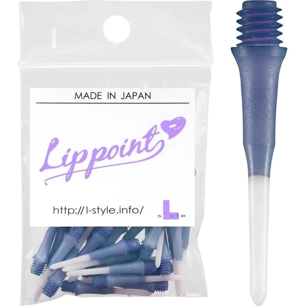 L-Style TwoTone Lang Lippoint Soft Dart Spitzen