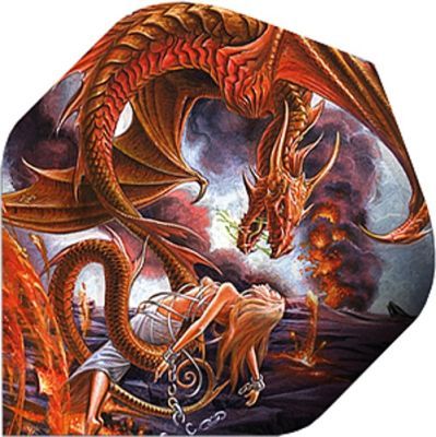 1 Satz Dart Flights Alchemy Drache Frau Flights