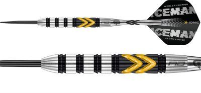 RedDragon Gerwyn "Iceman" Price Thunder SE Steel Darts 90% Tungsten 23/25 Gramm Steeldarts