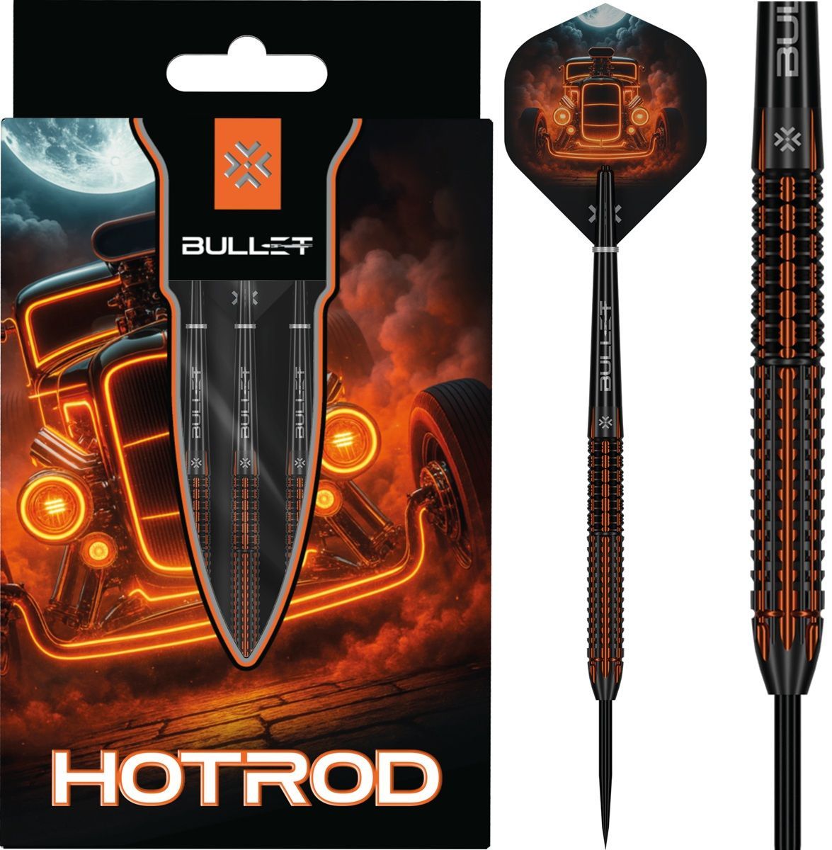 Bullet Hotrod 97,5% Steeldarts 24 Gram Steeldarts