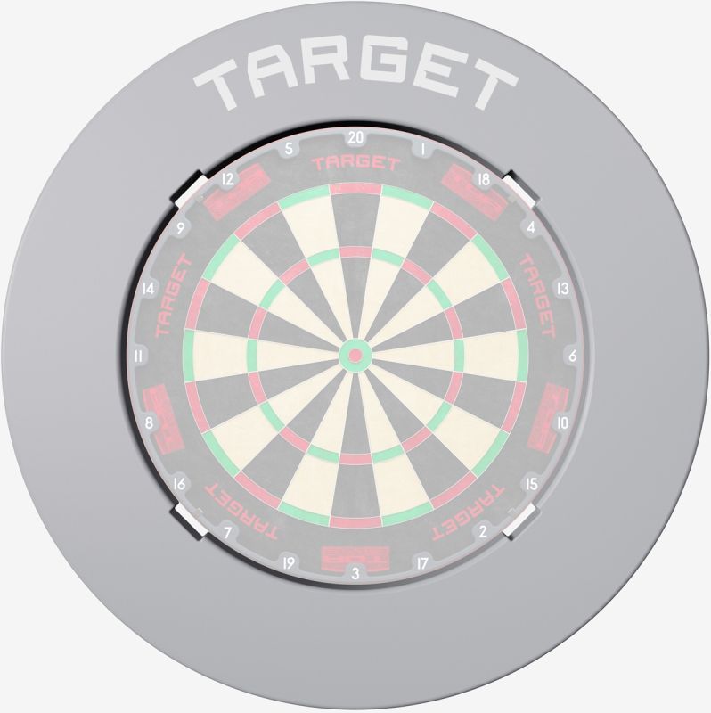 Target Notched Surround Catchring Schwarz/Rot/Grau Auffangring