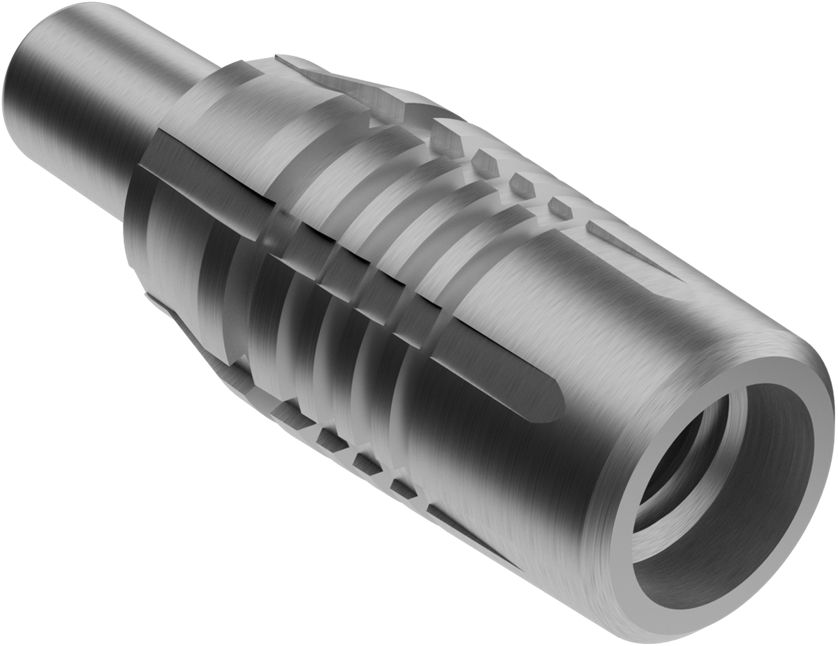 Shot! Thread Head Spitzen Adapter Point Adapter Schwarz/Silber Adapter für Wechselspitzen