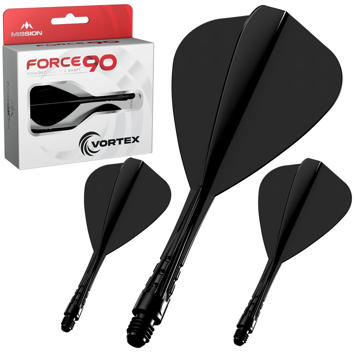 Mission Force 90 Vortex – Sistema Flight/Shaft per Freccette Shafts