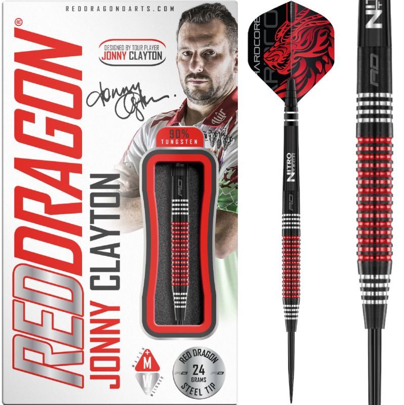 Reddragon Jonny Clayton SE Steeldarts 22/24 Gramm Steeldarts
