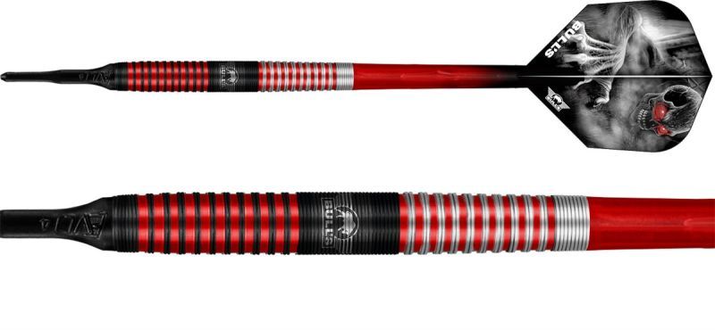 Bull's Phantom Grip 90% Red PCT 22 Gramm Softdarts