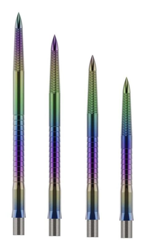 Caliburn EVO Points Rainbow Micro Grip 28/32/36/40 mm Wechselspitzen