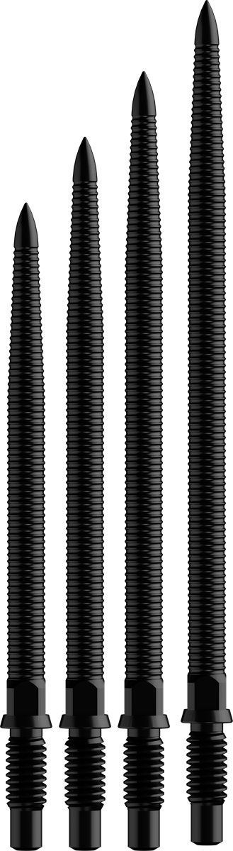 Bull´s CP Points Micro Grip Black Steel Point Schwarz 32/36/40/44 mm Wechselspitzen