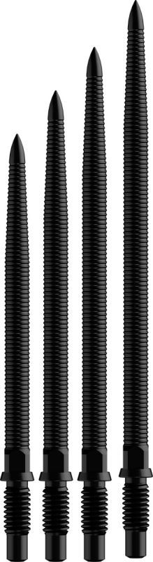 Bull´s CP Points Micro Grip Black Steel Point Schwarz 32/36/40/44 mm Wechselspitzen