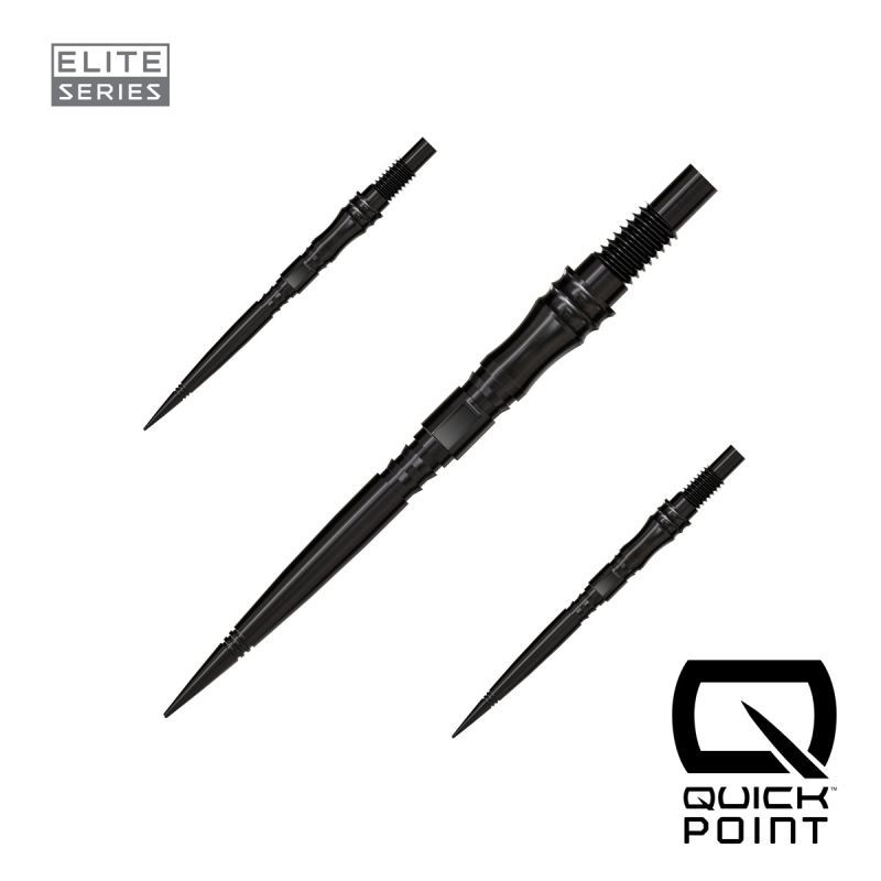 Harrows Quick Points Apex Axis 30/35/40 mm Silver/Black/Gold Wechselspitzen