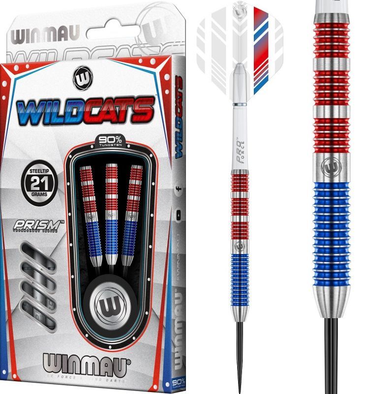 Winmau Wildcats Steeldarts 21/22/23/24/25/26 Gramm Steeldarts