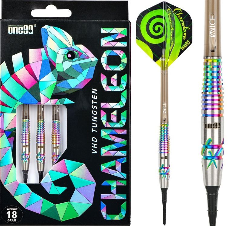 One80 Chameleon Sunny Soft Darts 18/20 Gramm Softdarts
