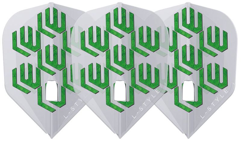 L-Style Champagne Flights Pro Lukas Wenig Clear White L3 Shape Flights