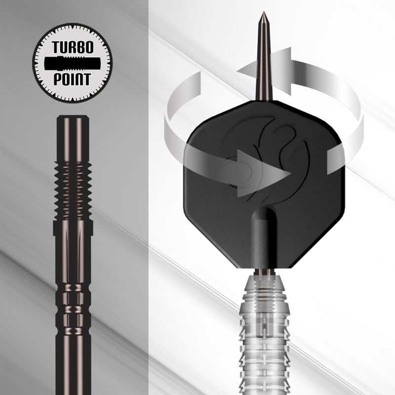 Shot! Turbo Points TP 30/40 mm Gold/Black Wechselspitzen