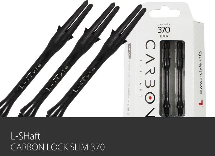 L-Style L-Shaft Locked Slim Carbon Dart Shafts Shafts