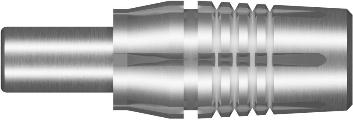 Shot! Thread Head Spitzen Adapter Point Adapter Schwarz/Silber Adapter für Wechselspitzen