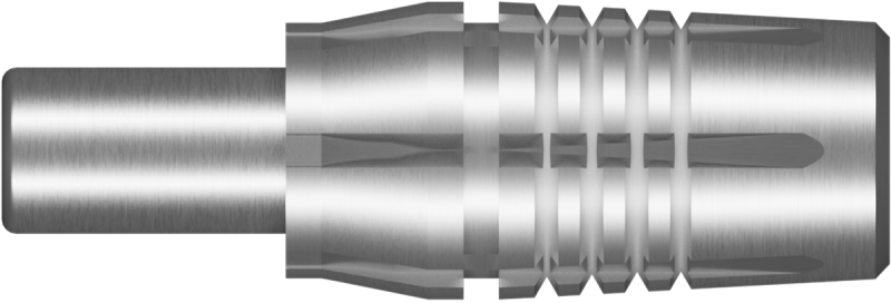 Shot! Thread Head Spitzen Adapter Point Adapter Schwarz/Silber Adapter für Wechselspitzen