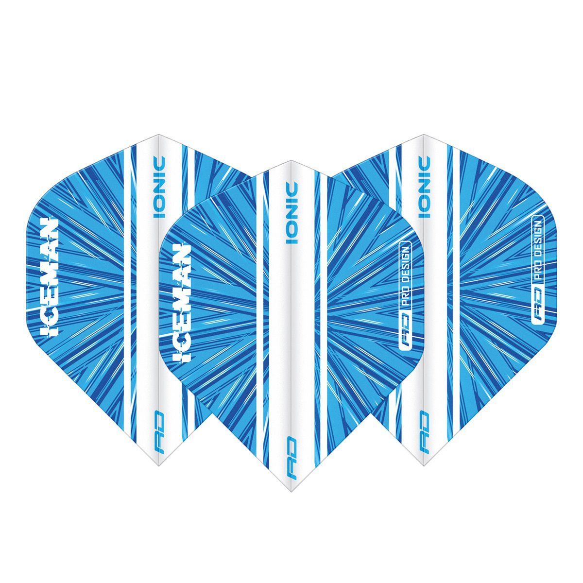 Reddragon Dartflight Gerwyn Price Ionic Blue Standard Flights