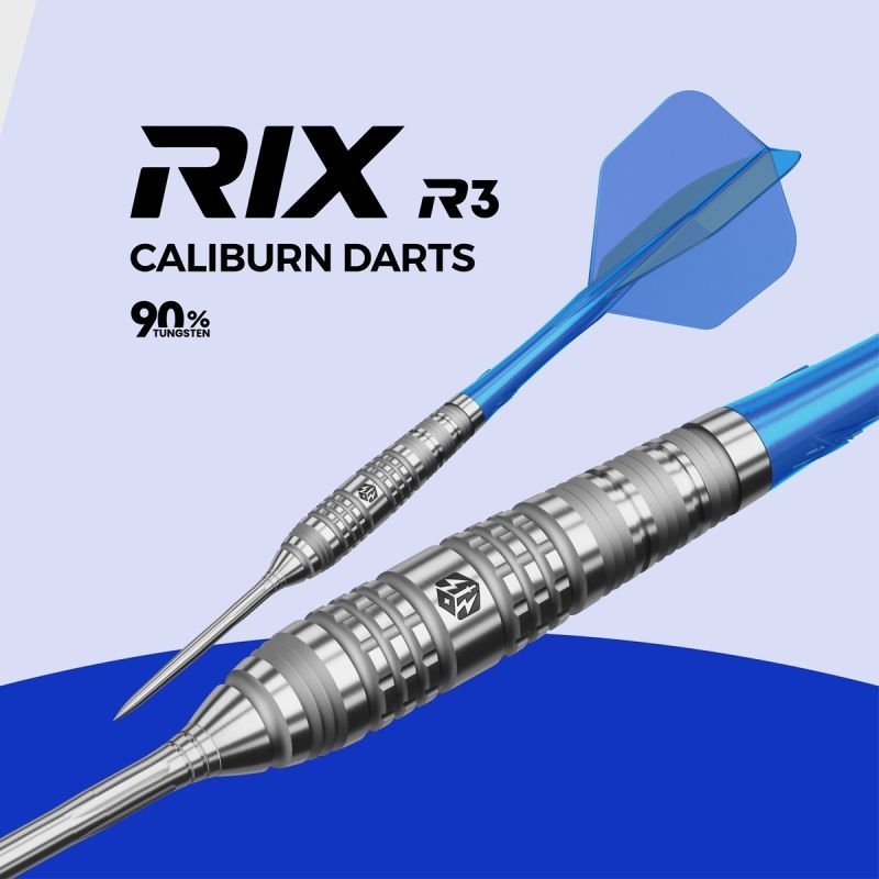 Caliburn EZ-EVO RIX R3 90% Steeldarts 23/25 Gramm Steeldarts