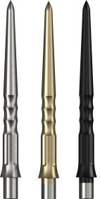 Caliburn EVO Point Ripple No Lip Silber/Schwarz/Gold 28/32/36/40 mm EVO-System Wechselspitzen