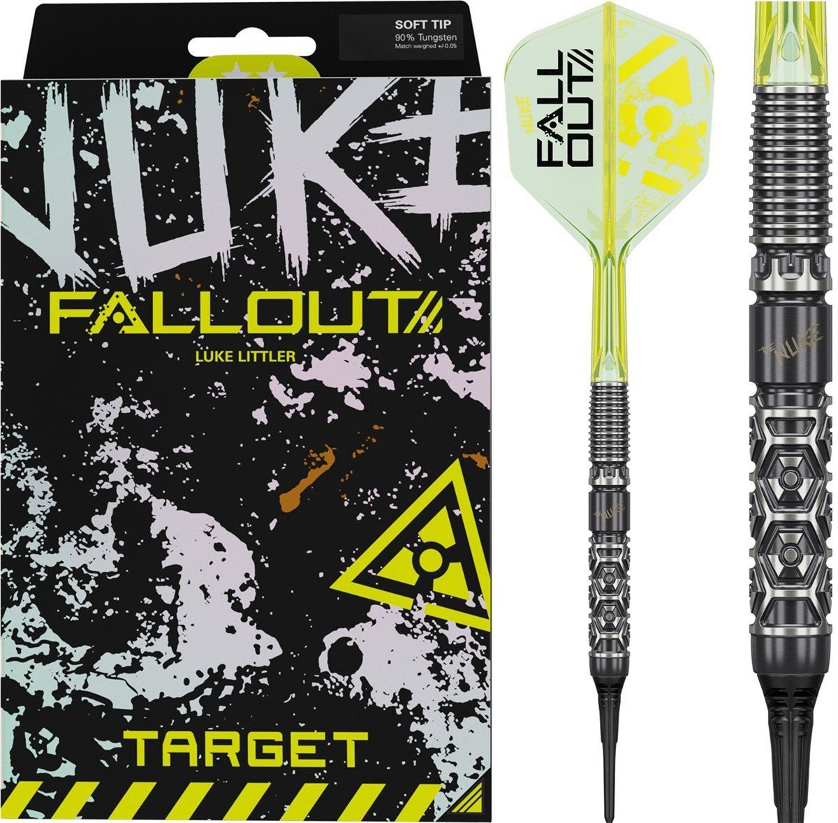 Target Luke Littler Fallout 90% Softdarts 19 Gramm Softdarts